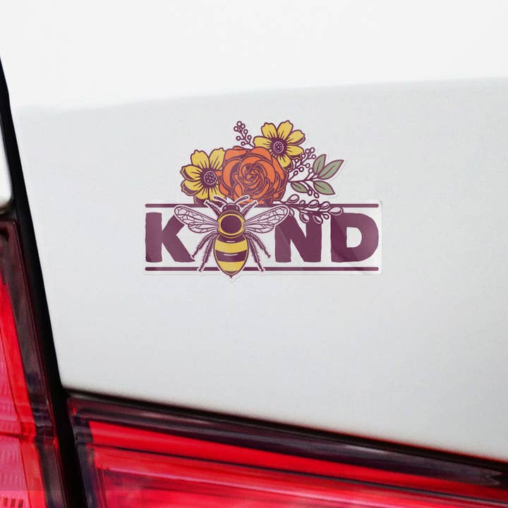 Sticker Bull - Wholesale Sticker - Bee Kind Sticker, Kind Sticker, Cute Bee sticker5