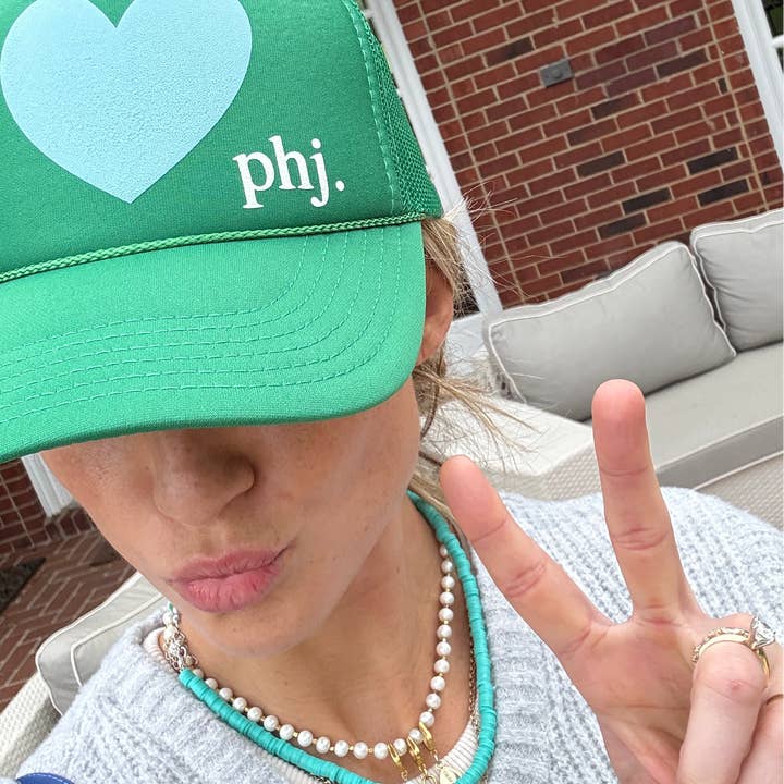 La FĂȘte Goods - Wholesale Trucker Hat - Women's - Happy Heart Trucker Hat8