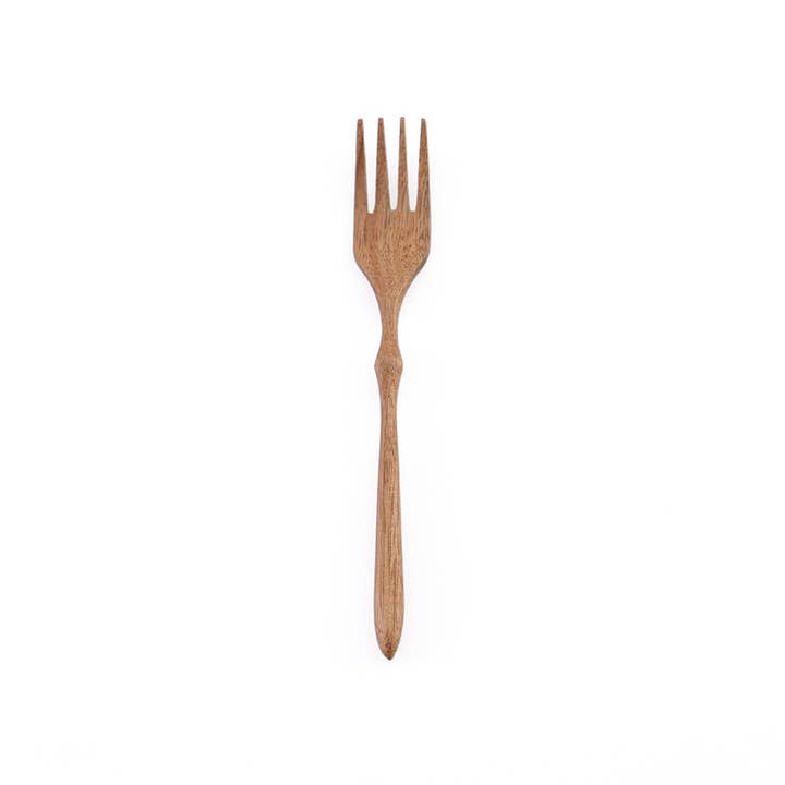 Acacia Wood Classic Dinner Fork for wholesale by shesay