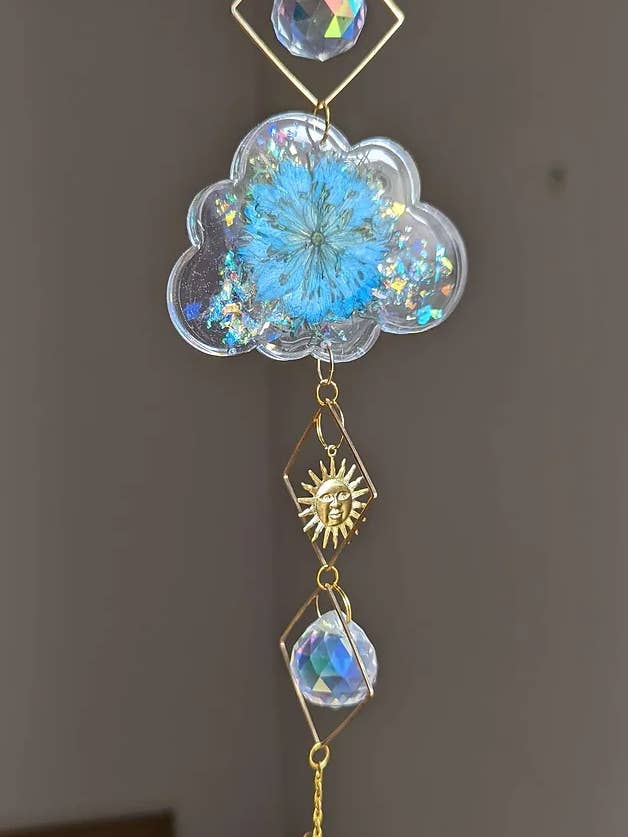 Cloud Sun catcher (Set of two) for wholesale by Paige Alexander