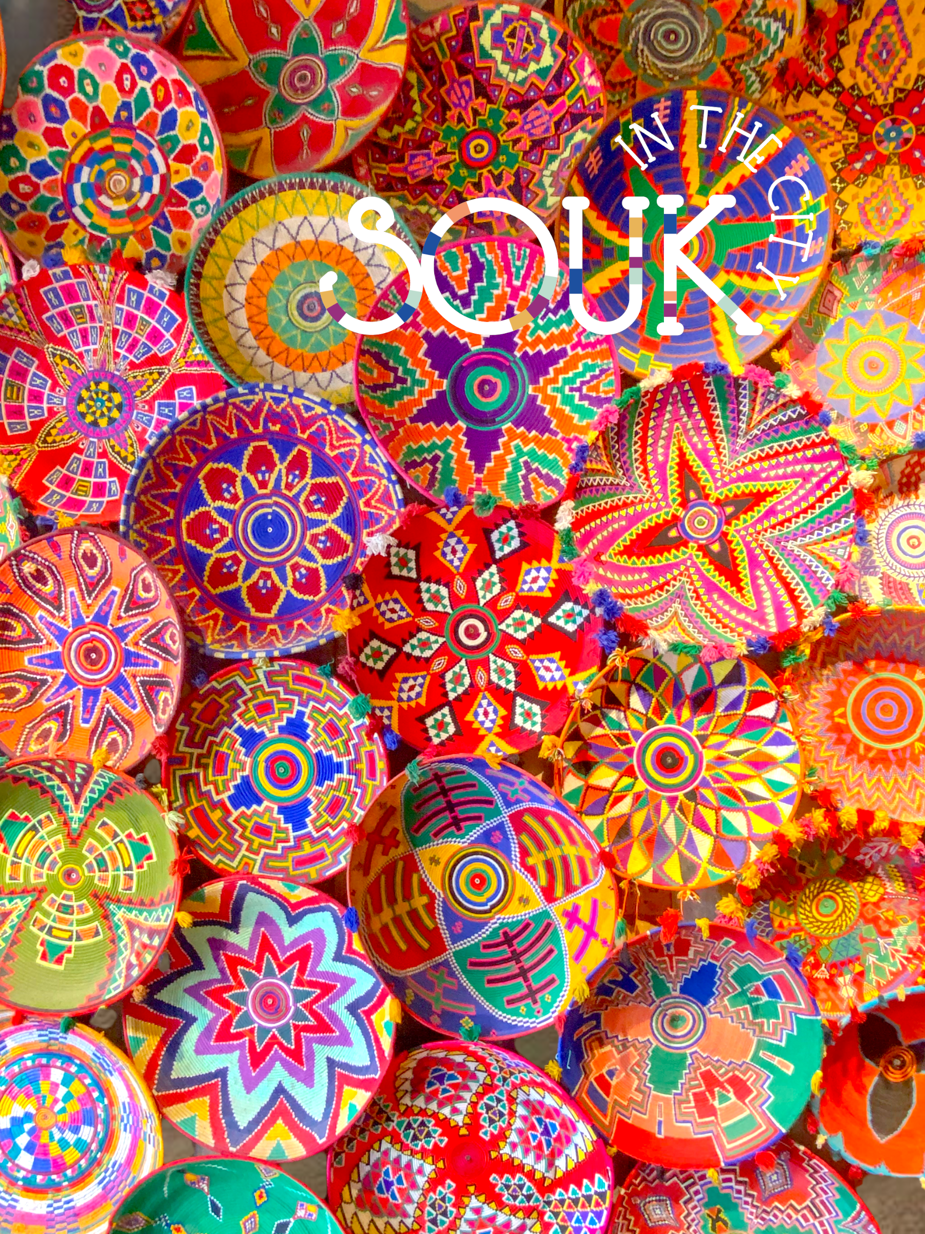 SOUK in the CITY - Wholesale Decorative Plate/Dish/Bowl - Berber PLATES S28