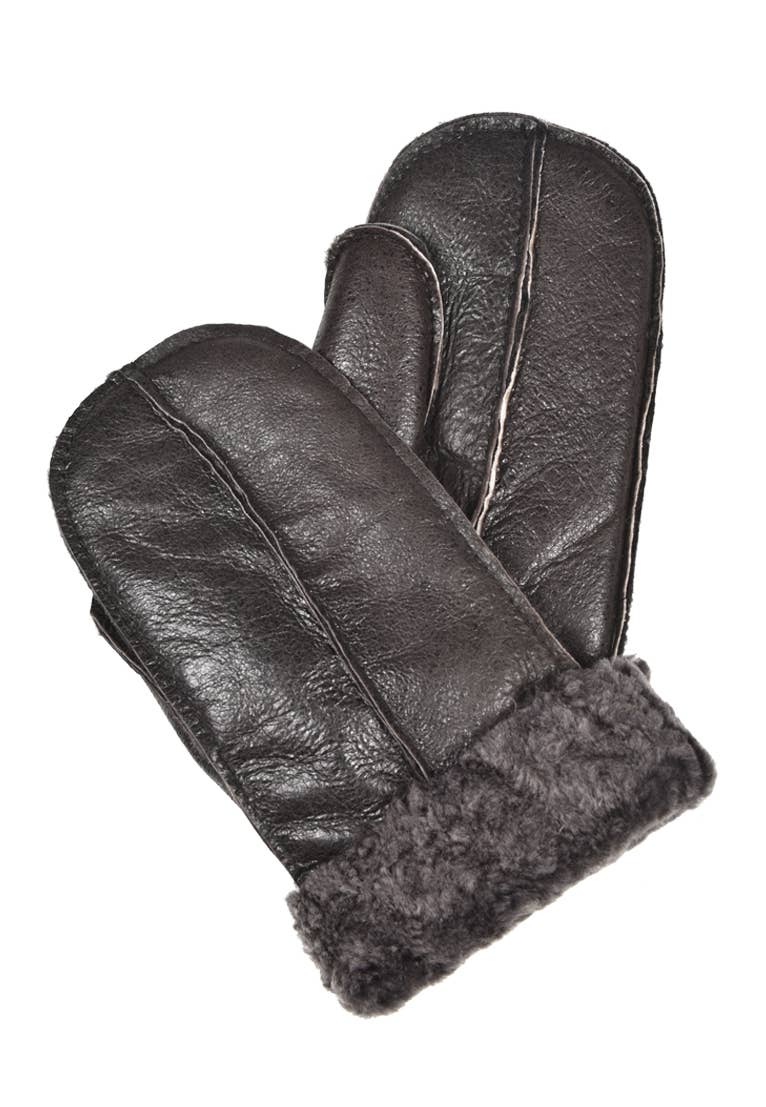 Owen Barry Ltd - Wholesale Handschoenen - Dames - Wanten van schapenvacht | Schapenvacht met gespleten palmbomen | M02 wanten14