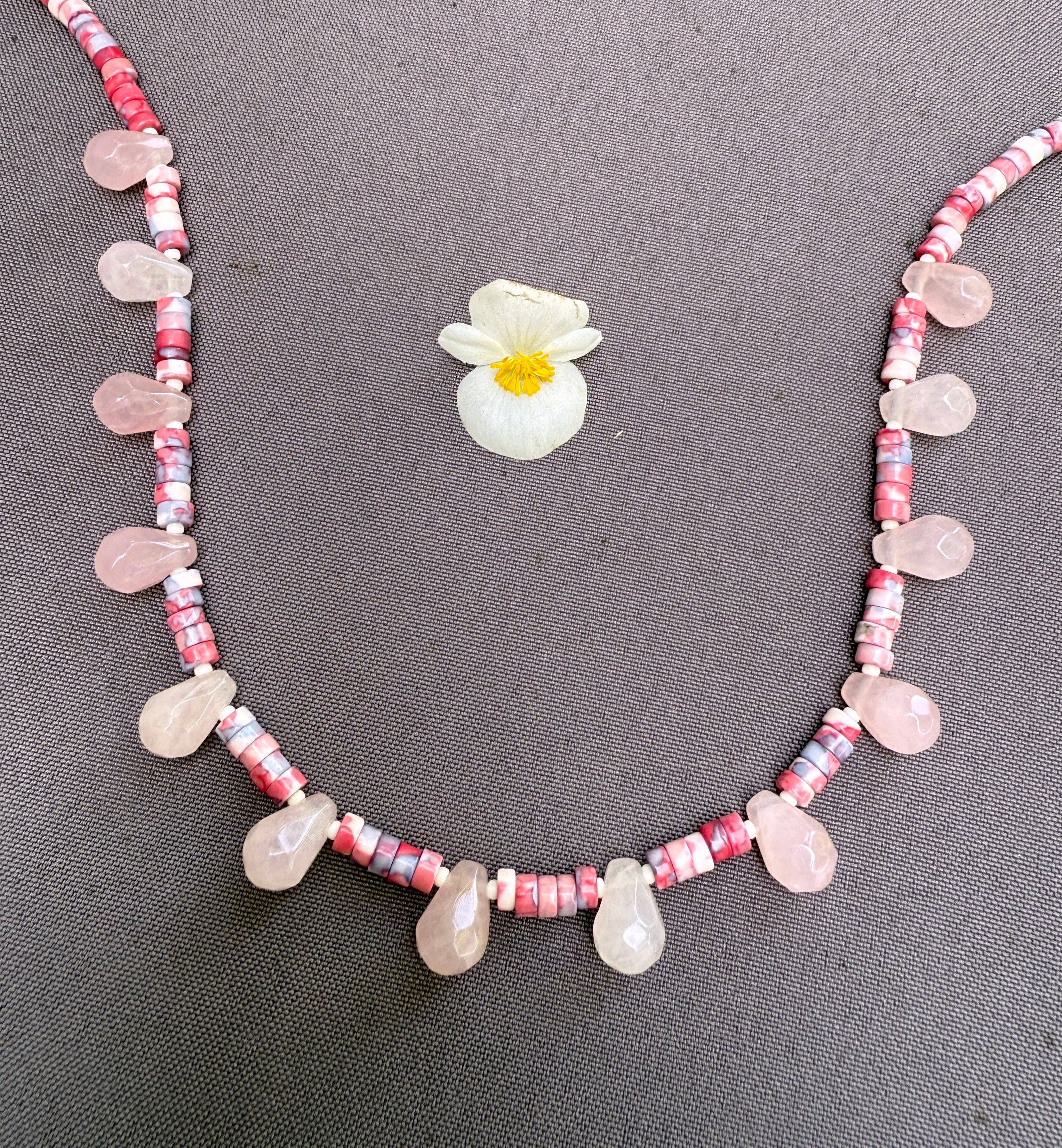 XTRA by Stacey - Wholesale Beaded/Pearl Necklace - The Pink Tide Necklace4
