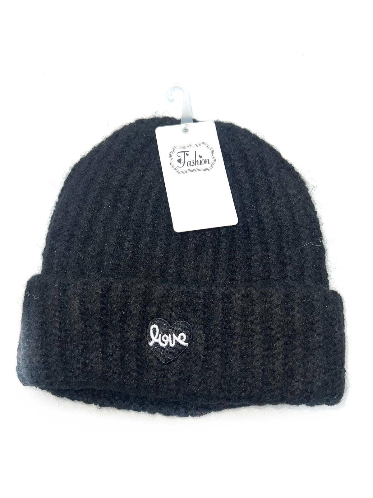 LINETA – Engroshandel Beanie - Dame – BX-26 Hætte "kærlighed" med foring1
