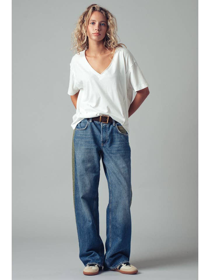 Urban Daizy - Wholesale T-Shirt - Women's - Vintage Wash V-Neck Cotton Tee9