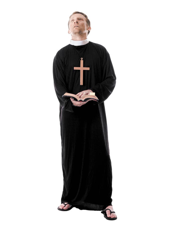 Party Pro - Venta al por mayor Disfraz - Unisex - DISFRAZ DE SACERDOTE XXL
