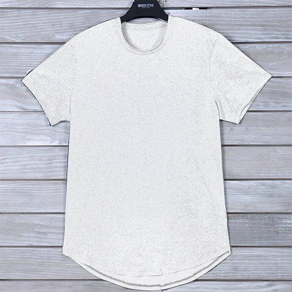 M2O : Chandail ras du cou Drake gris clair pour la vente par Mad Style