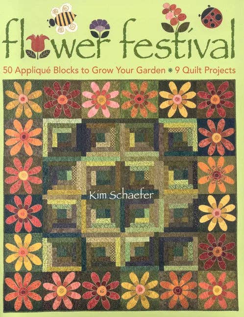 Books by splitShops - Wholesale Crafts, Hobbies & DIY - Flower Festival: 50 Applique Blocks to Grow Your Garden 9 Quilt Projects - Paperback0