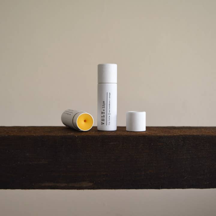The Vely Soapery - Wholesale Lip Balm - Sea Buckthorn and Orange Natural Vegan Lip Balm1