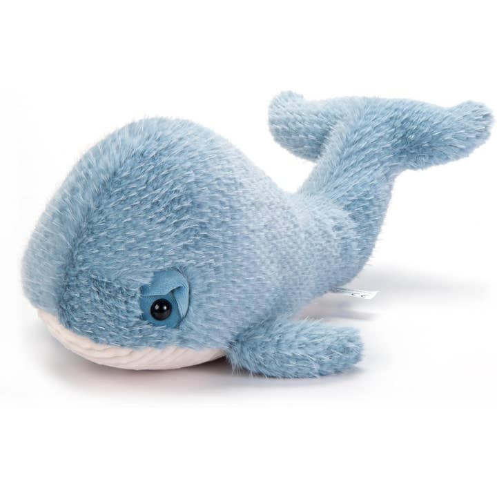 15" (42cm) Sea Fuzzlez Whale Sea Life for wholesale by The Petting Zoo