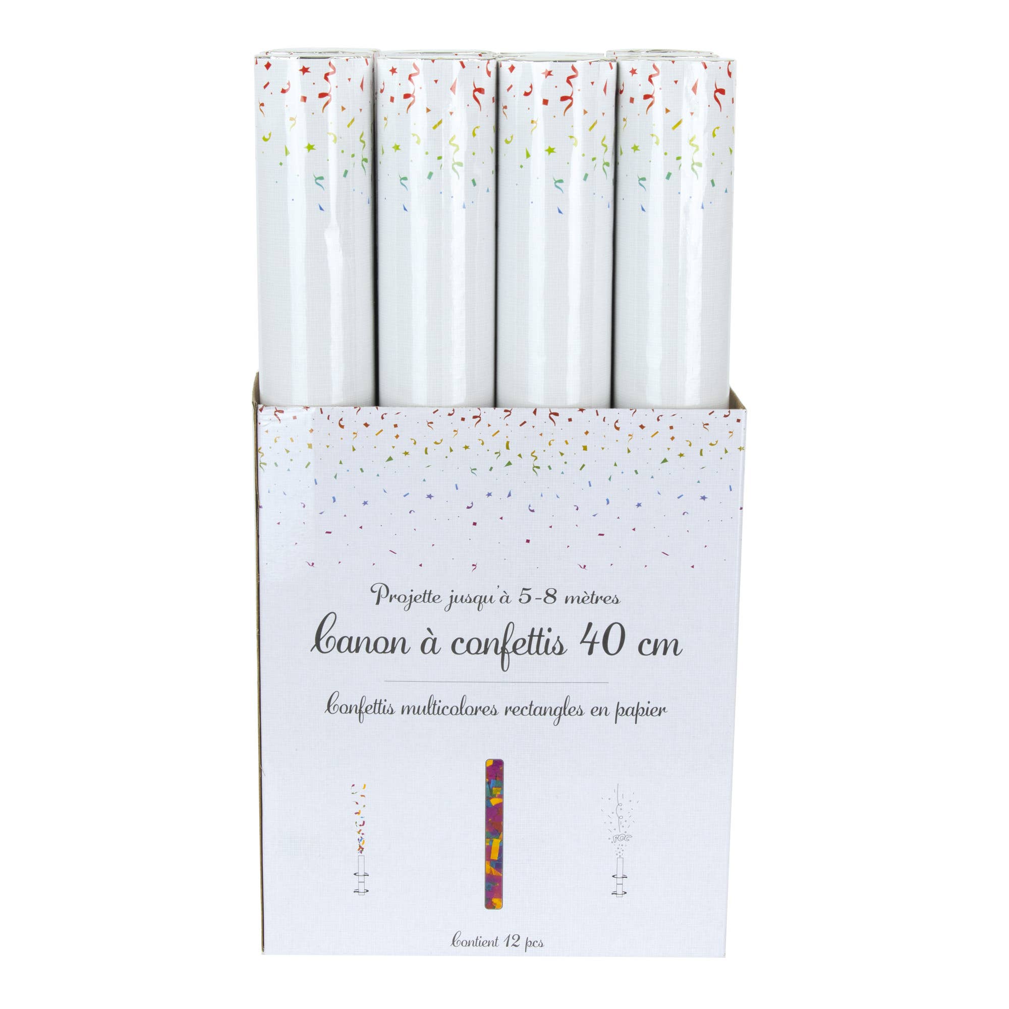 Party Pro - Wholesale Confetti - 40CM CONFETTI CANNON1