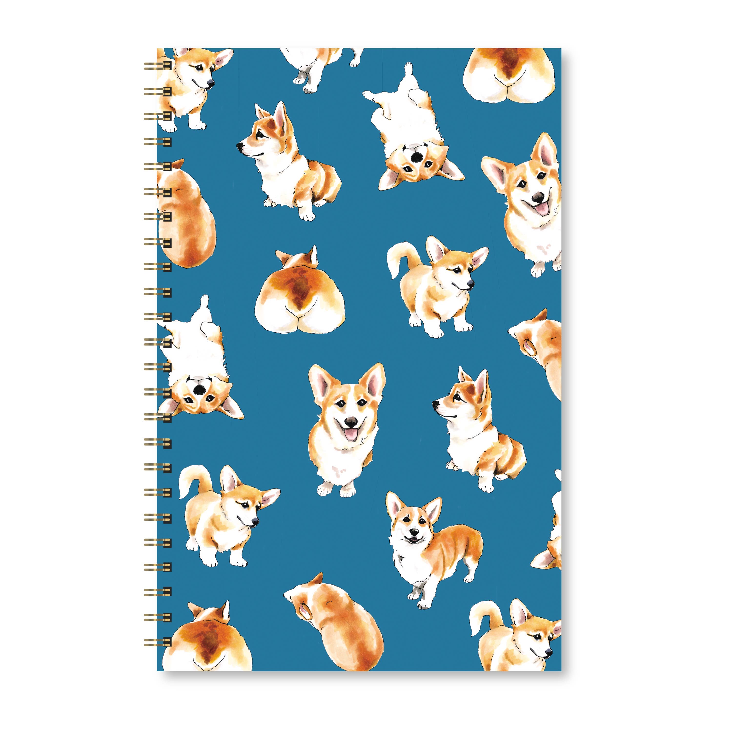 Morgan Swank Studio - Wholesale Notebook - Corgi Dog Notebook2