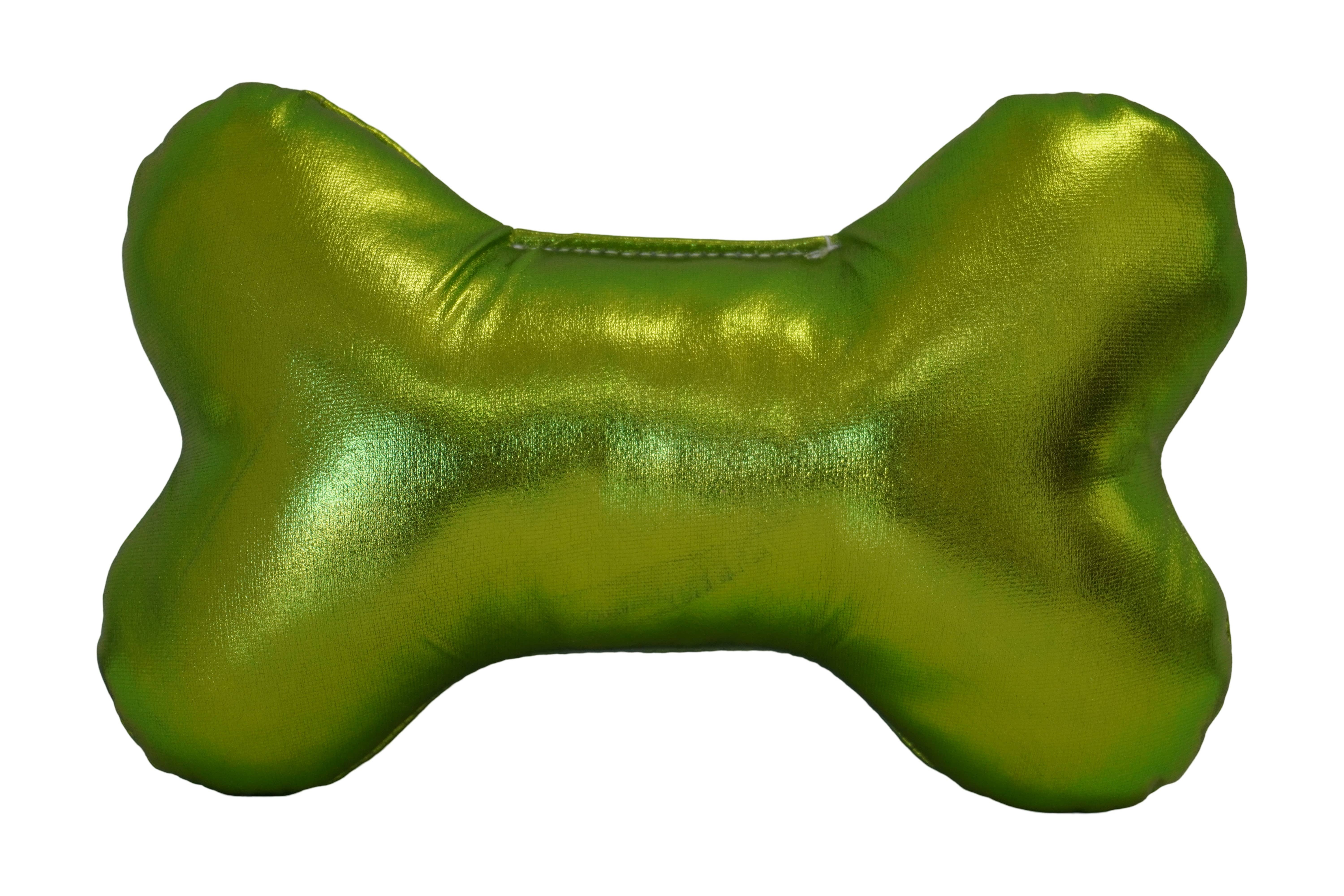 BARK by DOG – Großhandel Plüschtier – Hund – Gleam Green Bone Hundespielzeug1