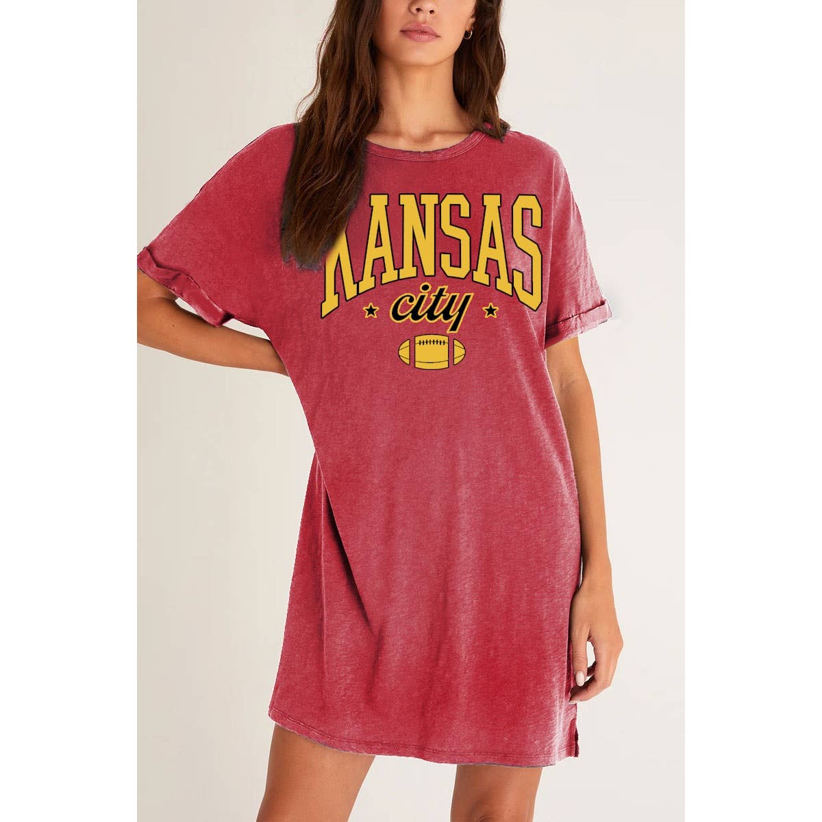 HRTandLUV – T-shirt gráfica - Mulher por atacado – VESTIDO GRÁFICO MINERAL KANSAS CITY5