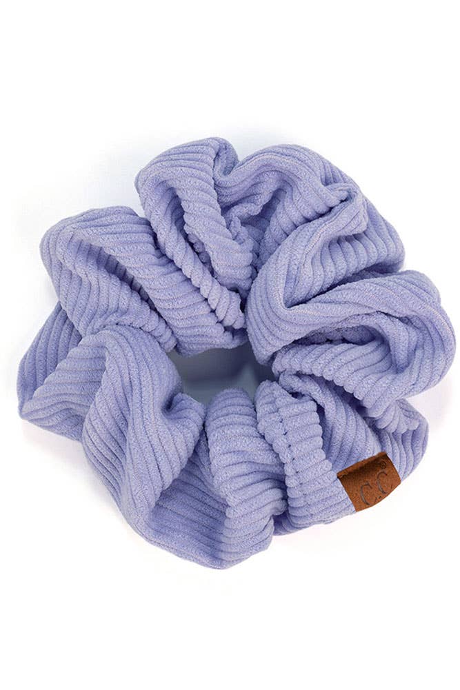 Hana - Wholesale Scrunchie - Women's - C.C Corduroy Solid Color Soft Scrunchies8