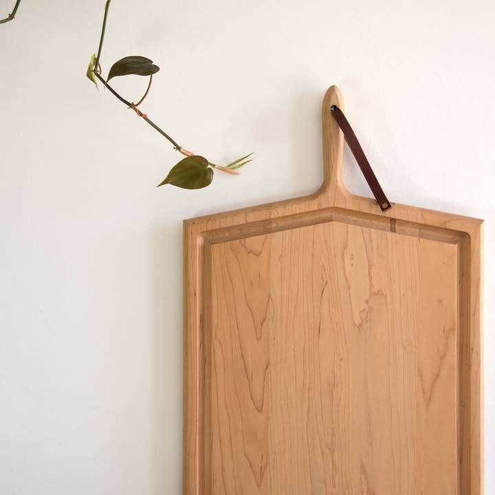 KHEM Studios - Wholesale Cutting Board - Cutting Board with Juice Groove Mega Whale Bone