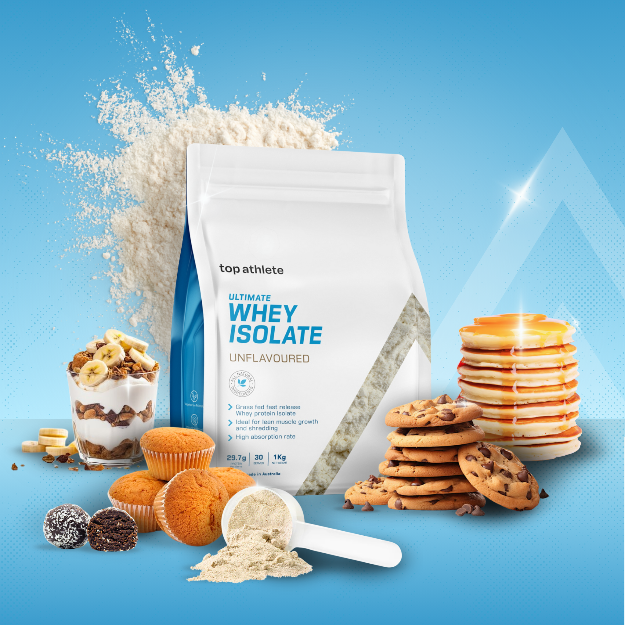 Top Athlete - Wholesale Protein/Superfood Powder - Ultimate Whey Isolate Unflavoured1