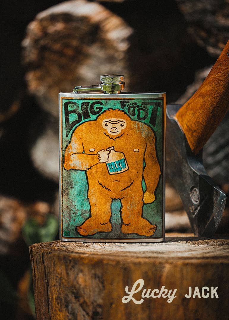 Lucky Jack - Wholesale Flask - Flask - Bigfoot, Lifestyle1