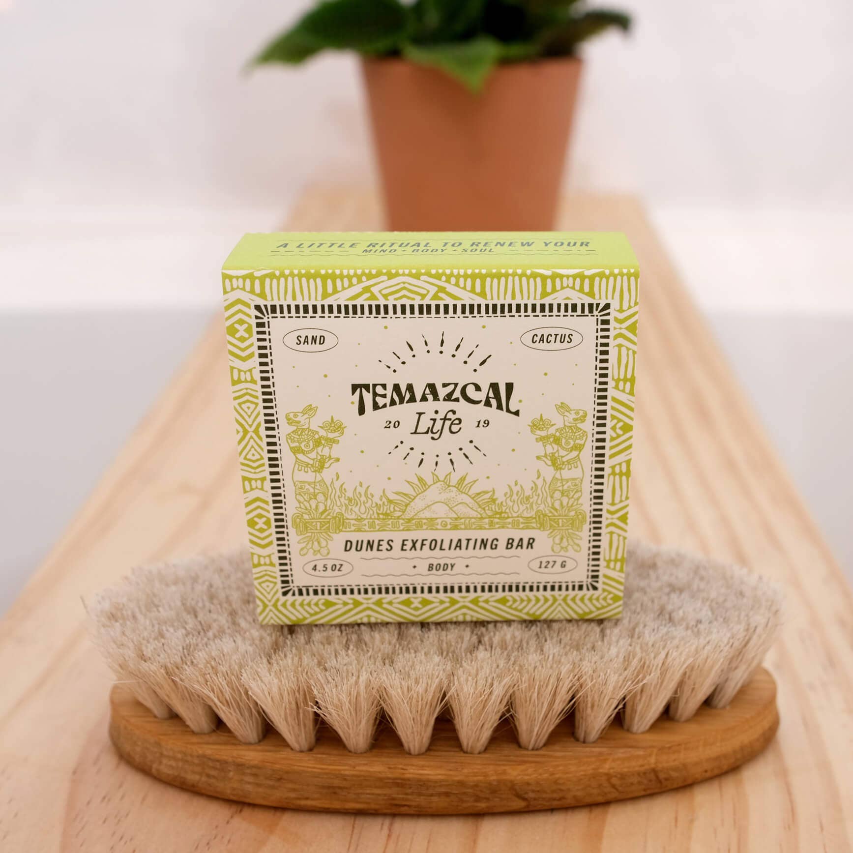 Temazcal Life - Venta al por mayor Pastilla de jabón - Jabón exfoliante en barra Dunes2