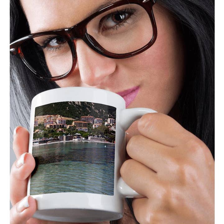 3dRose - Wholesale Coffee Mug - 3dRose, France, Corsica, Ajaccio, Scudo, town beach - EU09 WBI3682 - Walter Bibikow, Mug9