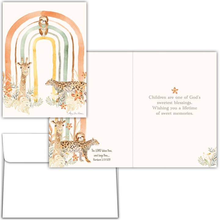 Crown Point Graphics - Wholesale Baby Card - Bundle of Joy - Box of 12 Assorted New Baby Cards10