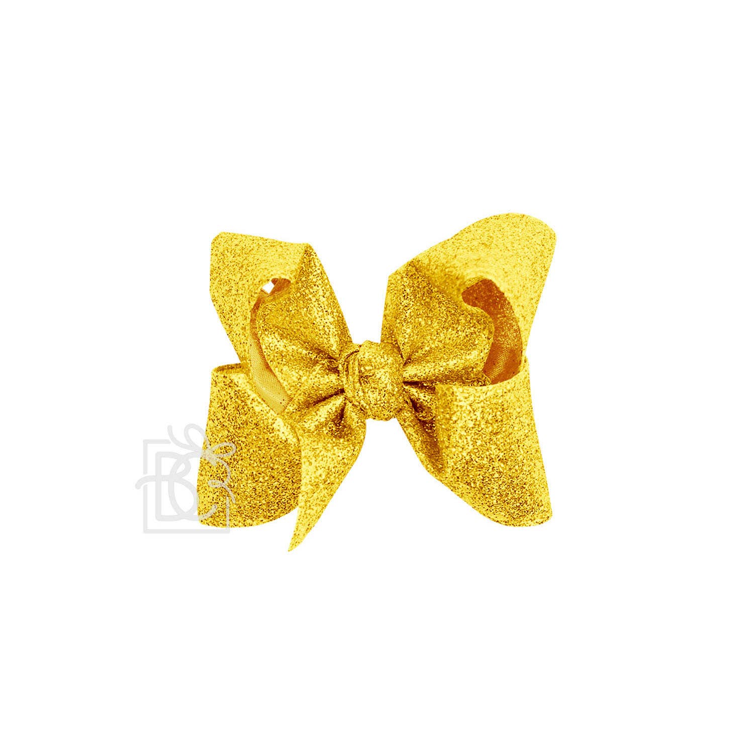 Beyond Creations, LLC - Wholesale Hair Bow - Kids - GLITTER METALLIC BOW ON CLIP20