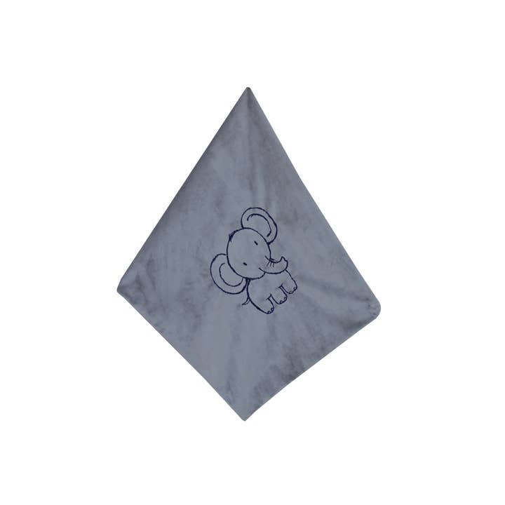 Whimsical Charm - Wholesale Bedding Blanket - Kids & Baby - Elephant Embroidered Baby Blanket