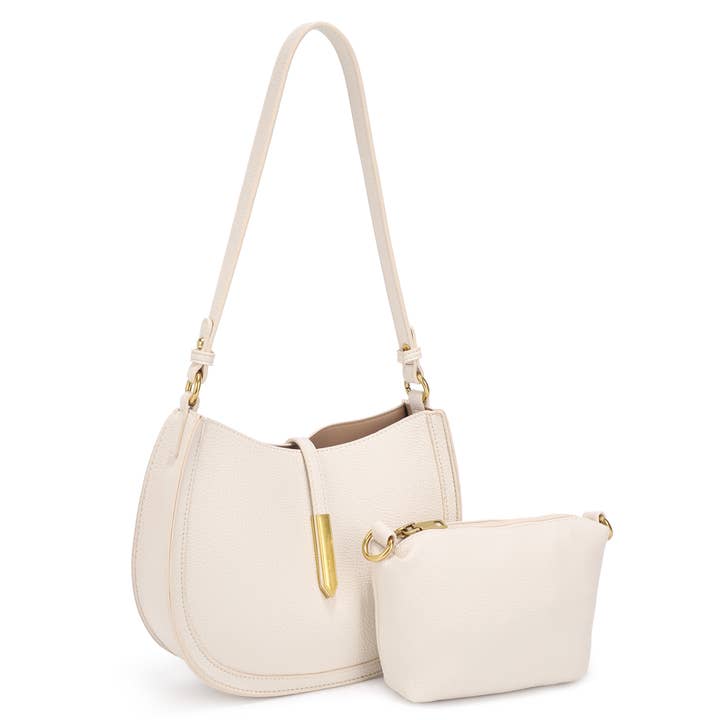 KAYLA+AVA - Wholesale Shoulder Bag - Women's - KELLY SHOULDER BAG WITH POUCH1