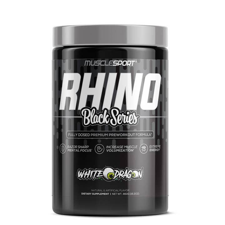 MuscleSport - Wholesale Oral Supplement/Vitamin - Rhino Black V2 - High Performance & Stim Preworkout