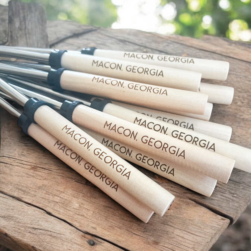 Wild Larch Creative - Wholesale Outdoor Grill Tools - City/State Custom S'More Sticks -Marshmallow Roasting Sticks3