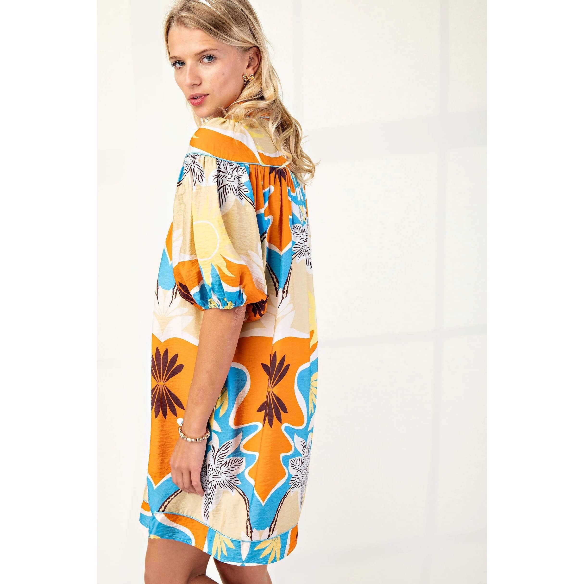 STYLE USA - Vendita all'ingrosso Vestito - Donna - Mini abito con stampa10