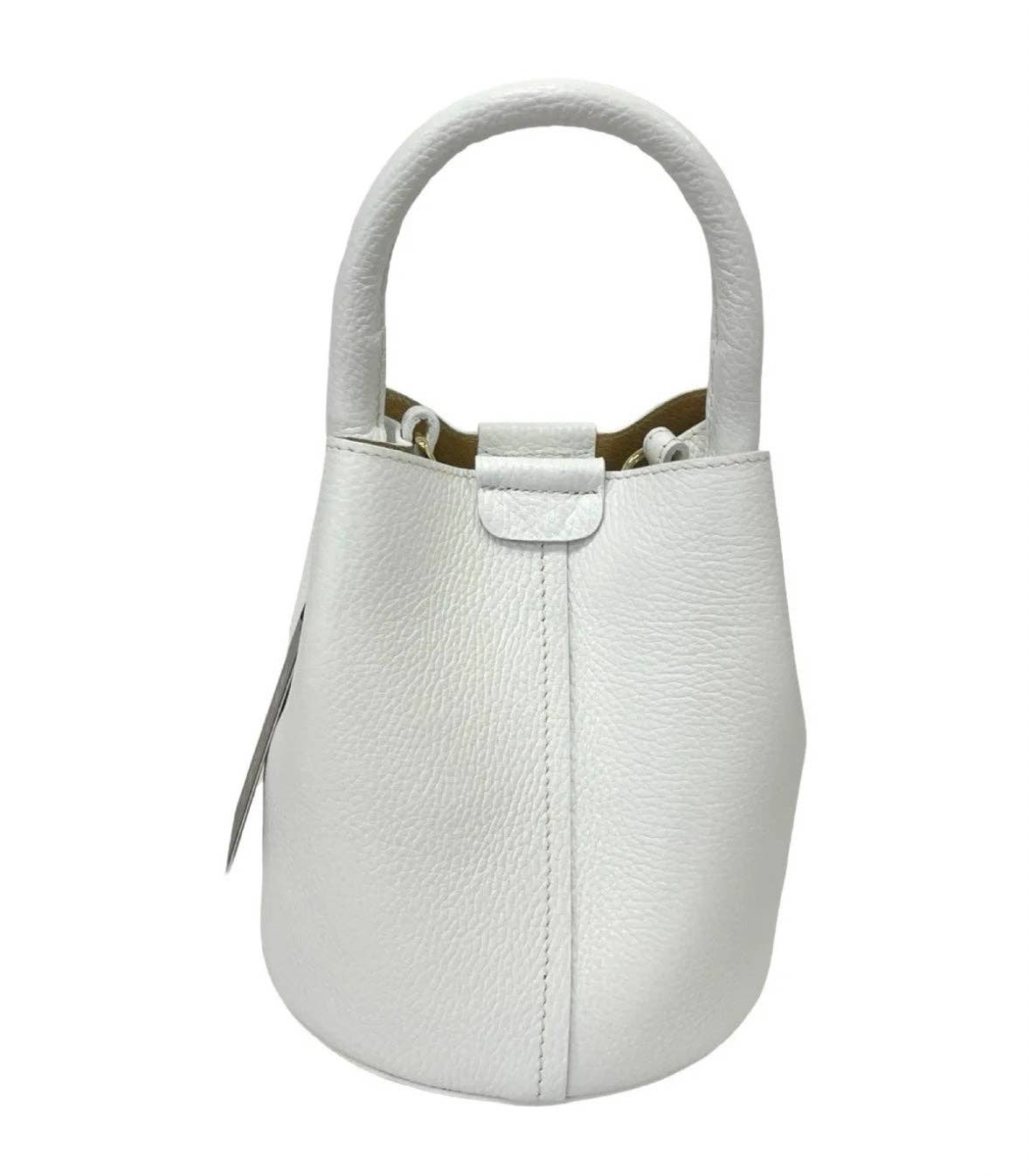Two Amicis - Vente Sac à main avec poignée sur le dessus – femme - Whimsy - Petit sac seau en cuir avec poignée supérieure2