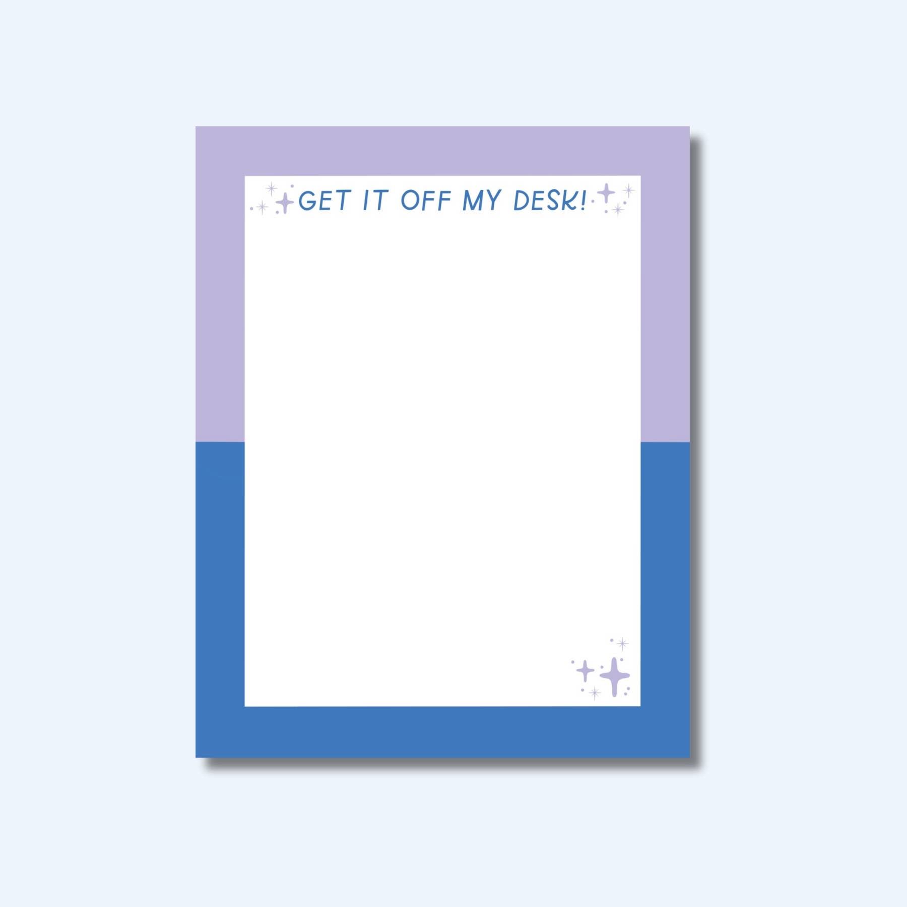 Just Follow Your Art - Wholesale Notepad - Lavender Desk Notepad | Swiftie Notepad, Gifts For Her1