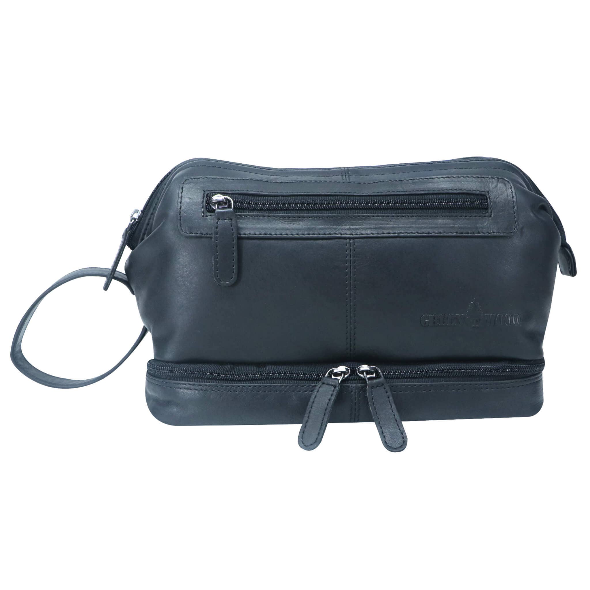 Greenwood – Großhandel Schmink-/Kosmetiktasche – Hans Kosmetiktasche Damen Leder Große Kulturtasche Herren Wasserfest16