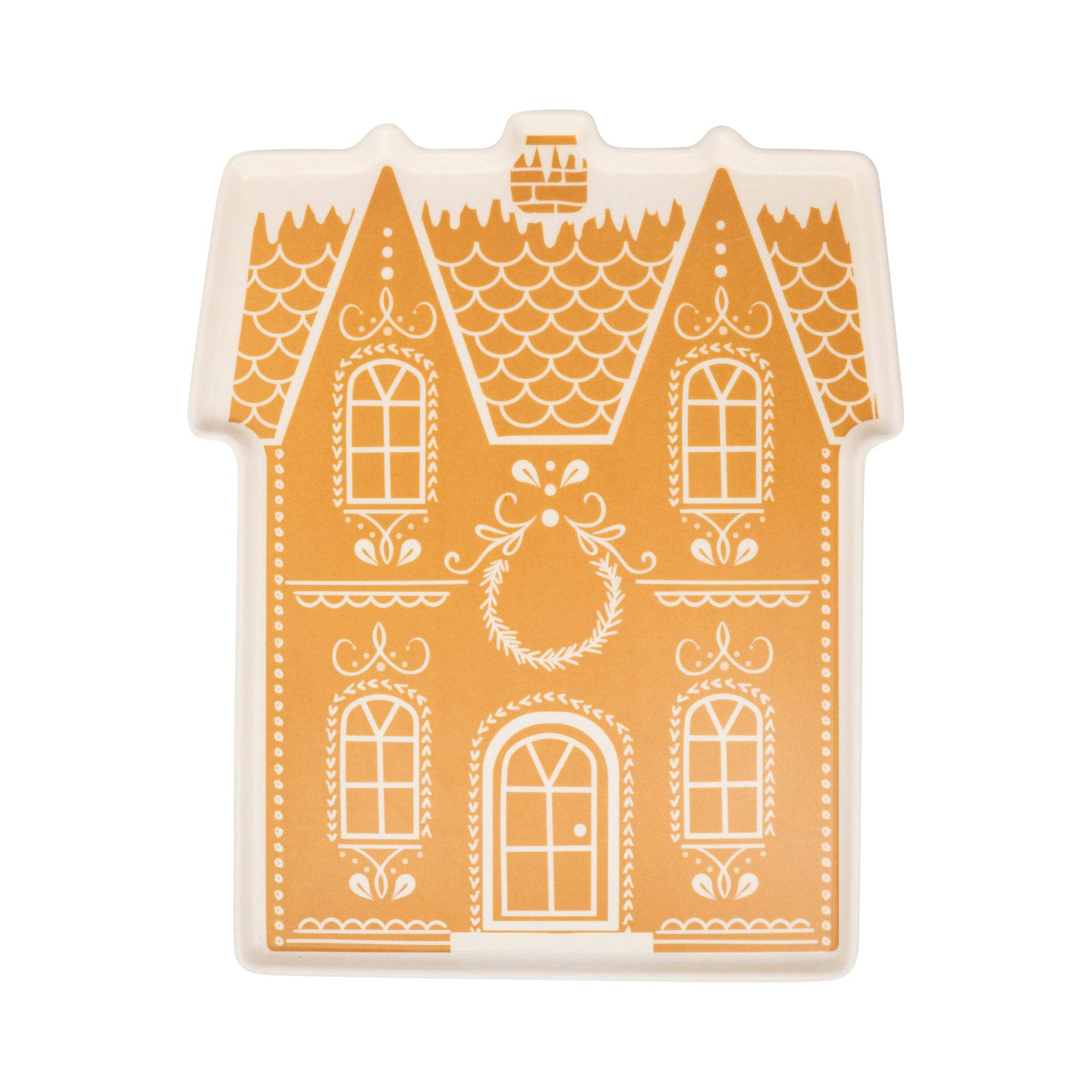 My Mind’s Eye – wholesale Disposable plate – GBD1133 - Gingerbread House Bamboo Plates - 41