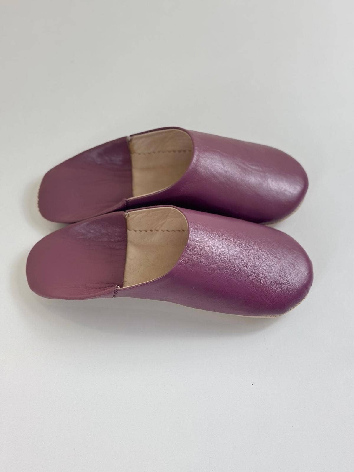 Gran Wholesale - Wholesale Pantoffels - Uniseks - Handgemaakte Marokkaanse pruimenleren slippers4