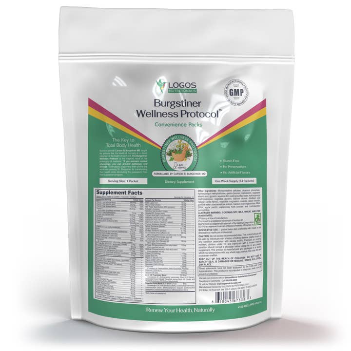 Logos Nutritionals, LLC - Wholesale Oral Supplement/Vitamin - The Burgstiner Wellness Protocol12