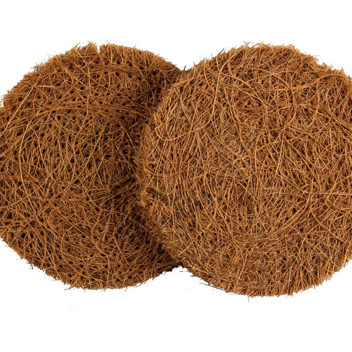 Coconut Coir Dish Pads/ Utensil Scouring Scrubs 100% Natural for wholesale by Karmic Seed