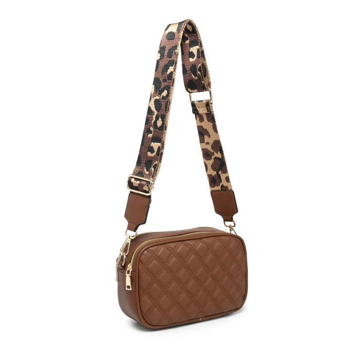 Papaya Fashion Ltd - Wholesale Crossbody bag – Women's - CD21-0352 Cross Body Handbag with double zip top sections4