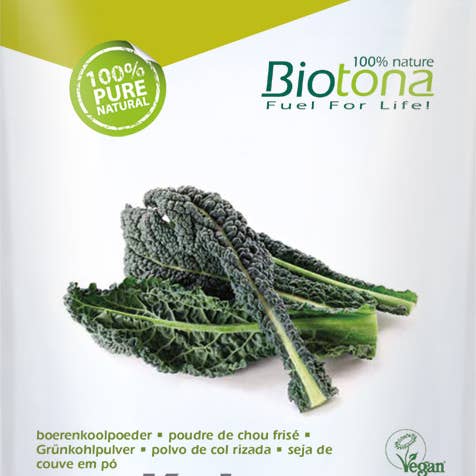 Biotona - Wholesale Protein/Superfood Powder - Kale 100% Raw Powder — 120 g