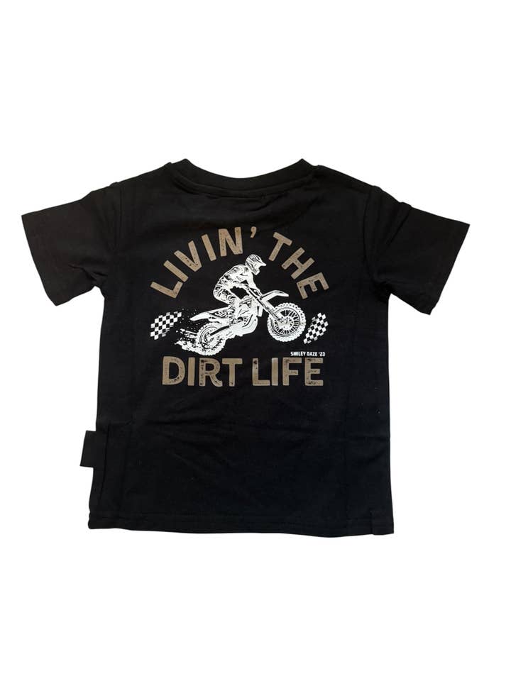 Smiley Daze - Wholesale Screen Printed T-Shirt - Kids - DIRT LIFE • BAMBOO TEE2