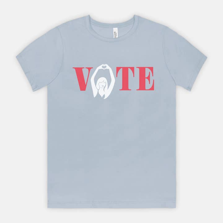 VOTE | PATRIOTIC | SOFT TEE for wholesale by Love & Lion