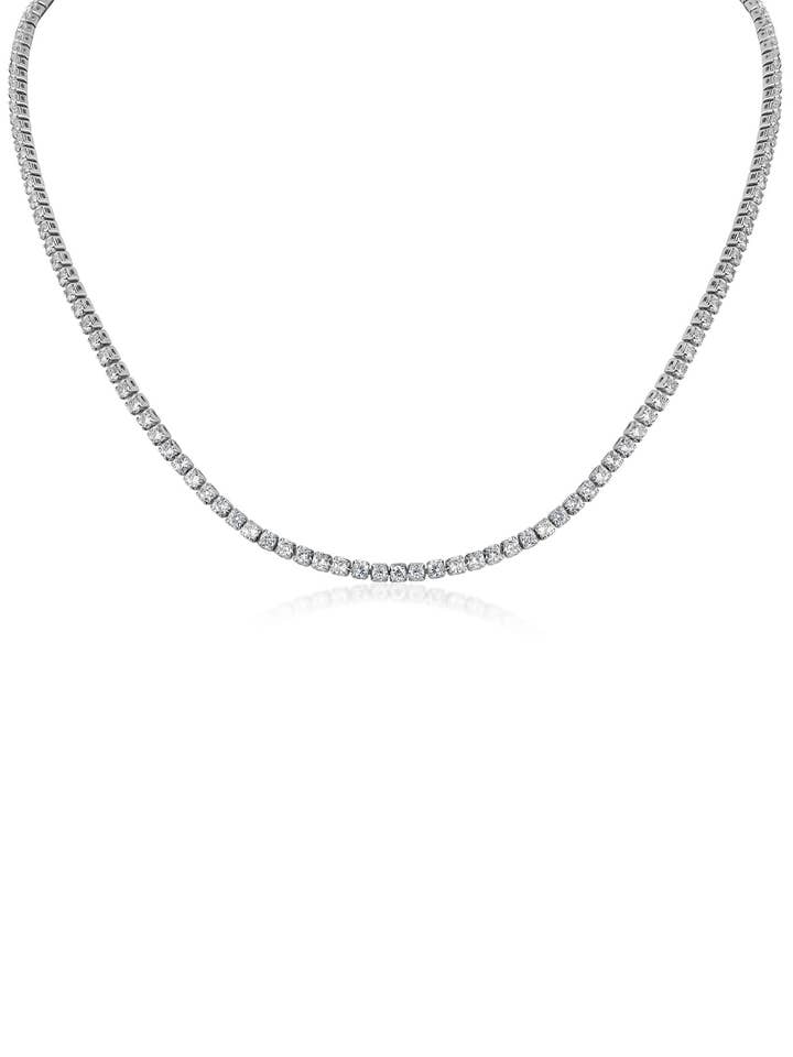Delicate Tennis Necklace for wholesale by CZ by Kenneth Jay Lane