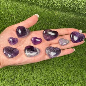 Natural Stone Hand Carved Heart Shaped, Heart Gemstones Crystal Carving,  Heart Healing Crystals, Mango Jasper Heart Cabochon, Wholesale Lot 