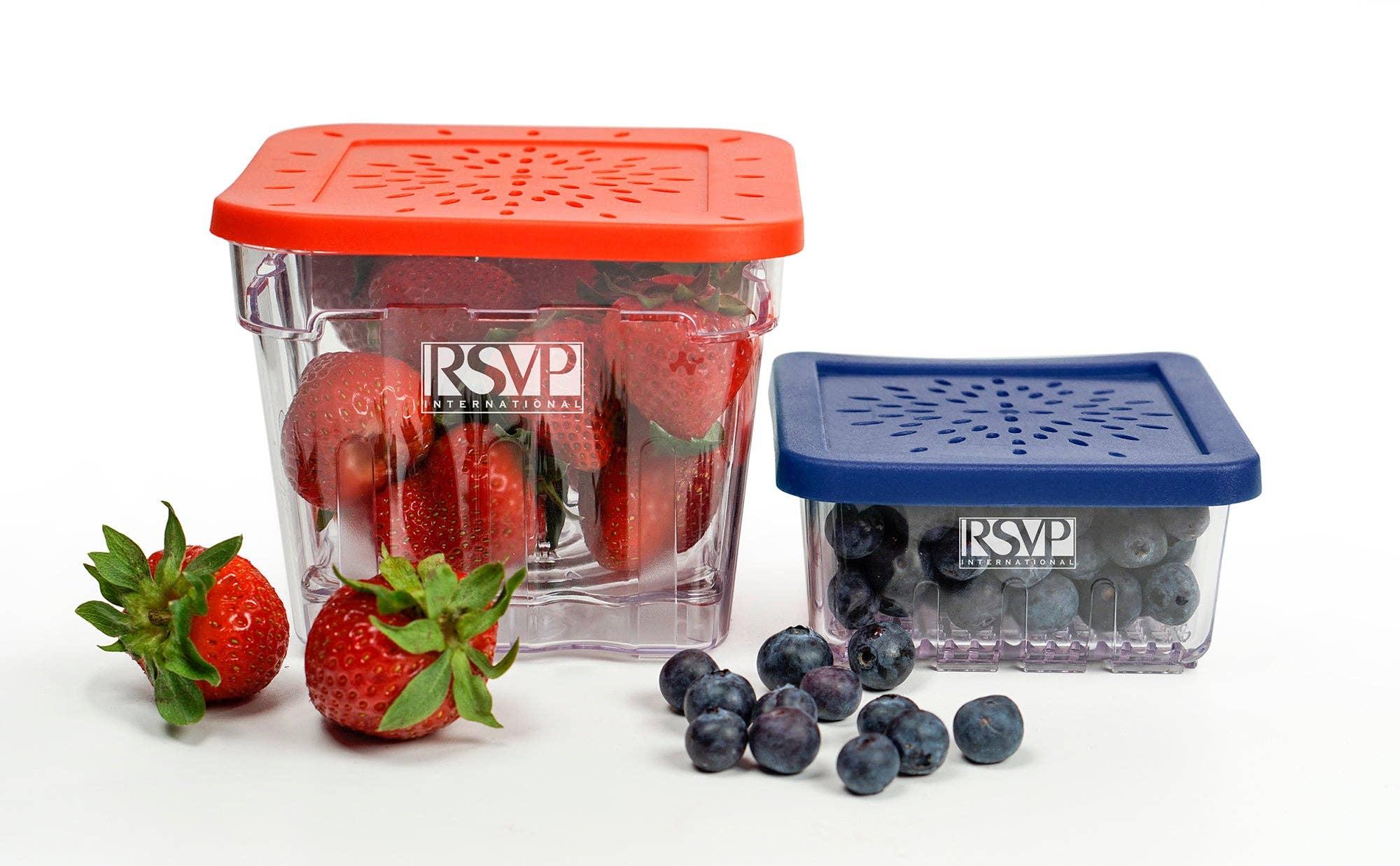 RSVP International - Wholesale Food Storage Container - Berry Keepers  Set Of 27