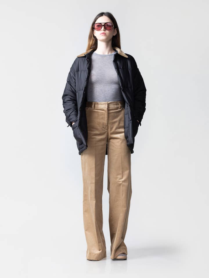 Pantalone Grisaglia Velluto 500 por atacado de Chiara Boncompagno