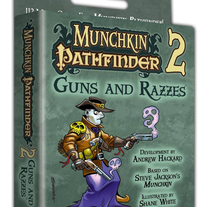 Steve Jackson Games - Wholesale Board Game - Munchkin Pathfinder 2 - Guns and Razzes