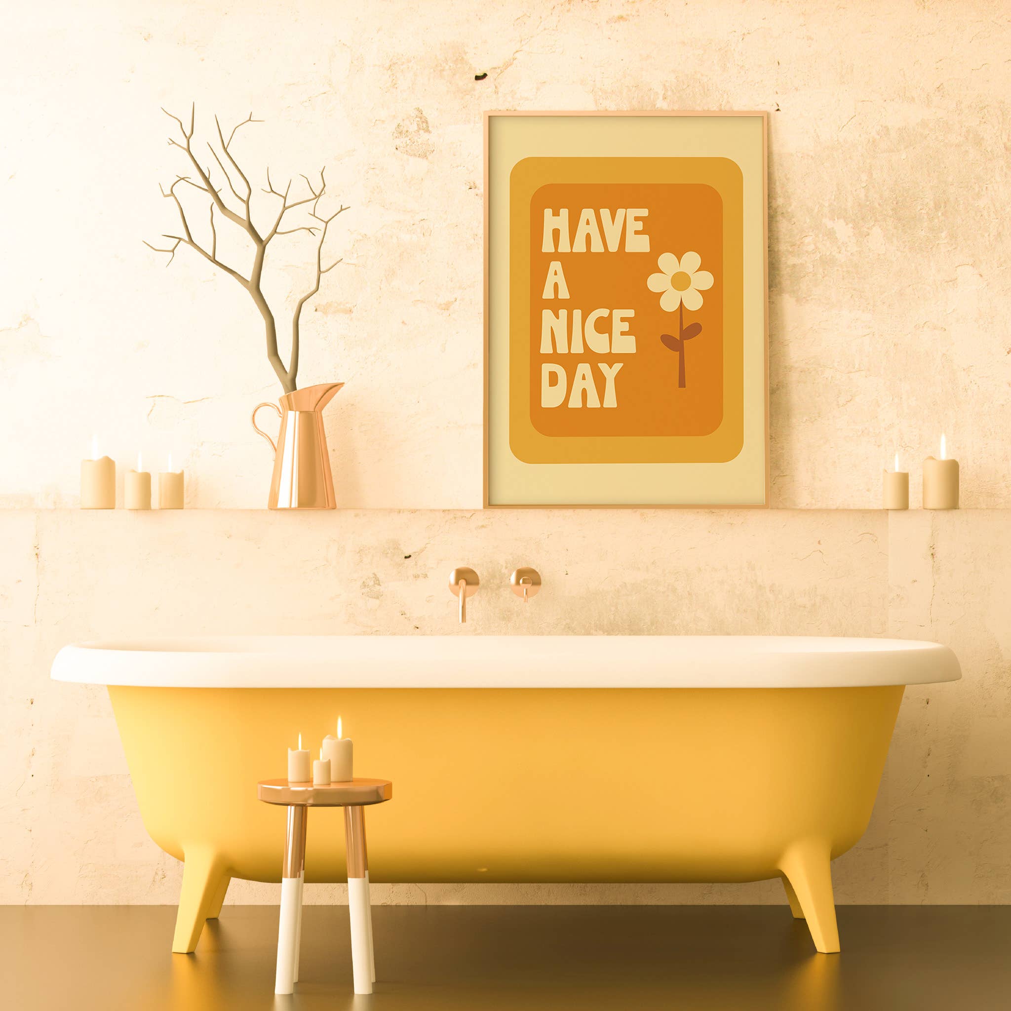 GiGi Thomas Designs - Wholesale Art Print - Have A Nice Day Print1