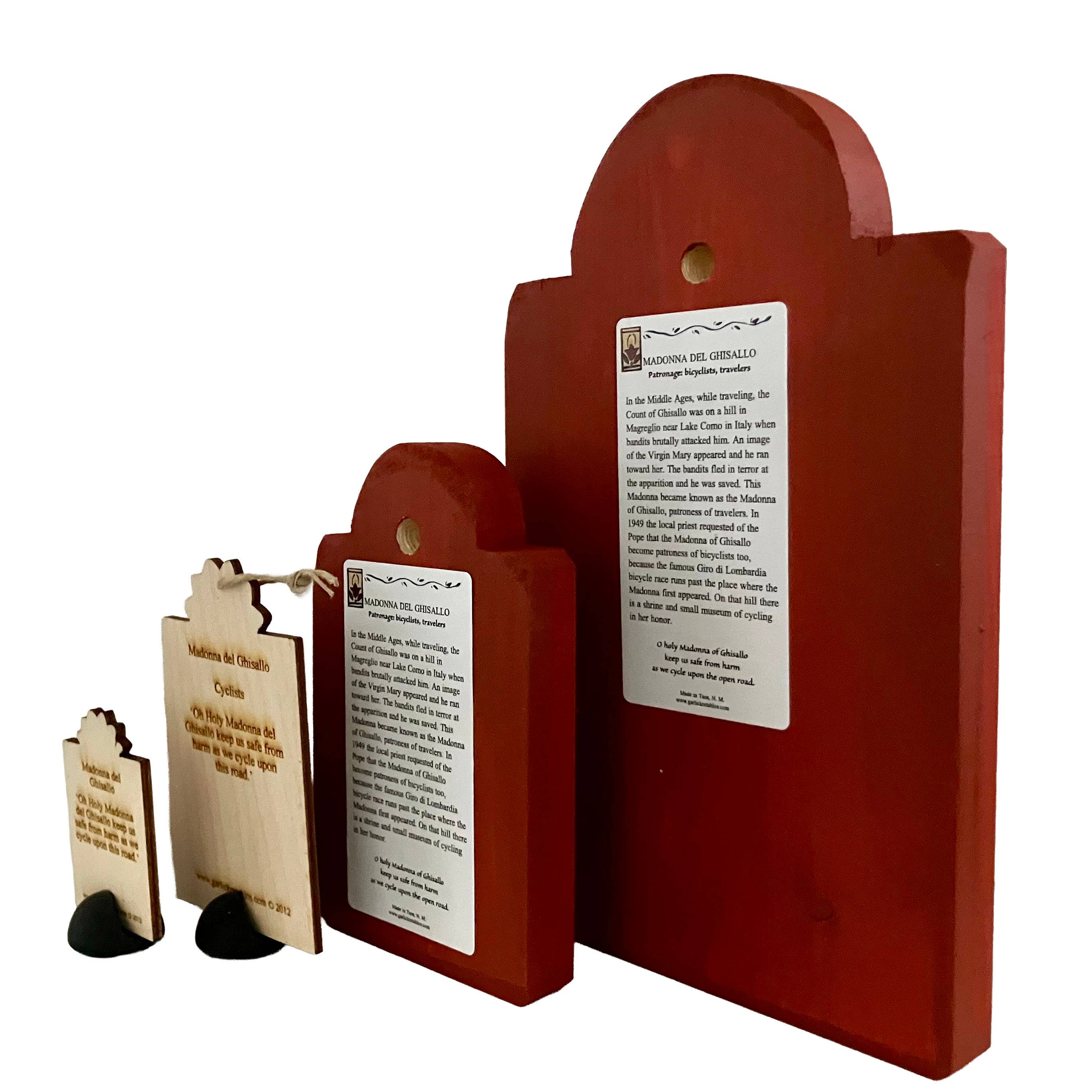 Lynn Garlick Retablos - Vente Tableau/dessin - Madonna del Ghisallo - Cyclistes3