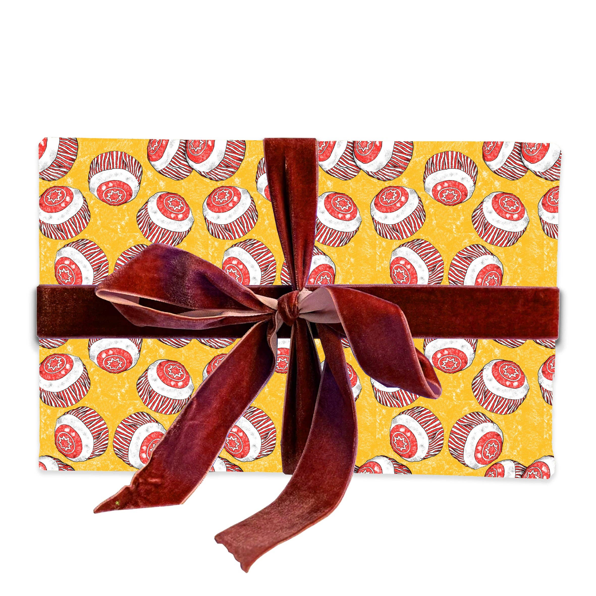 Neon Magpie – wholesale Flat wrap – Tea Cake Wrapping Paper0